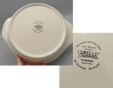 ❤️ NEW Corelle 9" ABUNDANCE PIE PLATE Sandstone Stoneware Handles Fruit Deep Dish