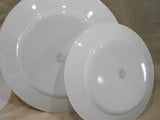 Corelle ANTIQUE LINEN UPick: 10.75" DINNER or 8.5" LUNCH PLATE Gray Fruit Floral