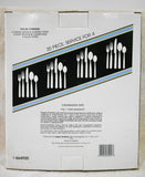 NEW 20-pc Corelle APRICOT GROVE Stainless FLATWARE Set *Orange & Blue Florals