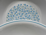❤️ 2-pc CORELLE BLUE HEATHER 2-Qt SERVING BOWL & PLATTER Corning Expressions
