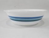 ❤️ 1 HTF Corelle Corning BLUE SWIRLS 18-oz BOWL 6.25" Soup Cereal Salad