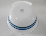 ❤️ 1 HTF Corelle Corning BLUE SWIRLS 18-oz BOWL 6.25" Soup Cereal Salad