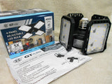 4-PANEL DAYLIGHT LED LIGHT BULB E26 Base Garage Shed Closet 5x BRIGHTER than 60W