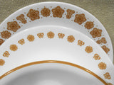 🦋16-pc Corelle BUTTERFLY Gold DINNERWARE SET Dinner Bread PLATES Dessert BOWLS