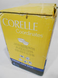 ❤️ NEW 4-pc Corelle CLASSIC CAFE BLUE Stoneware CASSEROLE SET 2.5, 1.5-Qt w/LIDS