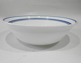 Pristine! Corelle CLASSIC CAFE BLUE 1-Qt SERVING BOWL 8.5" Vegetable *3 Cobalt Stripes