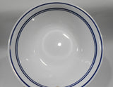Pristine! Corelle CLASSIC CAFE BLUE 1-Qt SERVING BOWL 8.5" Vegetable *3 Cobalt Stripes