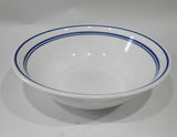 Pristine! Corelle CLASSIC CAFE BLUE 1-Qt SERVING BOWL 8.5" Vegetable *3 Cobalt Stripes
