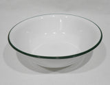 ❤️ HTF Corelle CALLAWAY 18-oz SOUP Cereal Salad BOWL 6.25" Hunter Green Band Rim