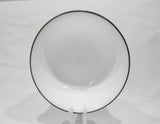 ❤️ HTF Corelle CALLAWAY 18-oz SOUP Cereal Salad BOWL 6.25" Hunter Green Band Rim