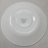 1 CORELLE CALLAWAY IVY CUP "SAUCER" Swirled Rim DARK GREEN BANDING