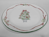 ❤️ New CORELLE CALLAWAY Christmas HOLIDAY 10.25" DINNER PLATE / Ivy Topiary Ribbons