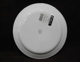 ❤️ New Mint CORELLE Impressions CALLAWAY 10.25" DINNER PLATE Swirl Rim Green Ivy