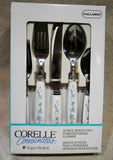 ❤️ NEW 20-pc Corelle CALLAWAY IVY Stainless Steel FLATWARE by Regent Sheffield