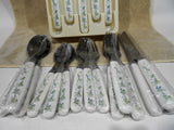 ❤️ NEW 20-pc Corelle CALLAWAY IVY Stainless Steel FLATWARE by Regent Sheffield