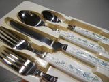 ❤️ NEW 20-pc Corelle CALLAWAY IVY Stainless Steel FLATWARE by Regent Sheffield