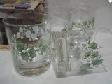 ❤️ NEW 4 Corelle CALLAWAY Ivy 12.5-oz ROCKS GLASSES Weighted Bottom Drinkware