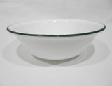 ❤️ HTF Corelle CALLAWAY 18-oz SOUP Cereal Salad BOWL 6.25" Hunter Green Band Rim