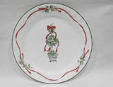 ❤️ New CORELLE CALLAWAY Christmas HOLIDAY 9" Lunch PLATE / Ivy Topiary Ribbons
