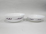 1 Corelle CELEBRATION BOWL Purple Splash CHOOSE: 18-oz Soup OR 10-oz Dessert NEW