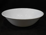 ❤️ Corelle CHERISH Round 1.5-Qt SERVING BOWL Madeline 8.5" White Embossed Floral