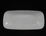 ❤ HTF Corelle CHERISH 10x5 APPETIZER TRAY Embossed Serving Platter Oblong Plate