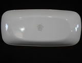 ❤ HTF Corelle CHERISH 10x5 APPETIZER TRAY Embossed Serving Platter Oblong Plate