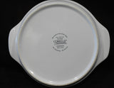❤️ NEW Corelle 9" CHUTNEY PIE PLATE Fruit White Stoneware Handles Deep Dish