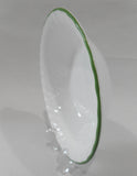 ❤️ 1 Corelle CHUTNEY or DELICATE ARRAY 18-oz Swirled SOUP CEREAL BOWL Green Rim