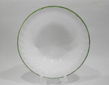 ❤️ 1 Corelle CHUTNEY or DELICATE ARRAY 18-oz Swirled SOUP CEREAL BOWL Green Rim