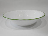 ❤️ 1 Corelle CHUTNEY or DELICATE ARRAY 18-oz Swirled SOUP CEREAL BOWL Green Rim