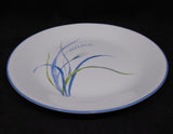 1 Corelle COASTAL BREEZE Sandstone SMOOTH COUPE DINNER PLATE *Ocean Blue Green