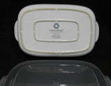 ❤️ CORNING Anniversary 2.5-Qt CORNFLOWER BLUE Stoneware Baker *CASSEROLE & COVER