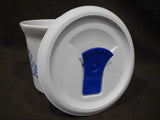 CorningWare Corelle CORNFLOWER BLUE 20-oz MEAL MUG 60th Anniv Stoneware Vent Lid