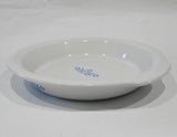 ❤️ CorningWare CORNFLOWER BLUE STONEWARE 10.5" PIE PLATE Dish / 60th Anniversary