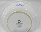 ❤️ CorningWare CORNFLOWER BLUE STONEWARE 10.5" PIE PLATE Dish / 60th Anniversary