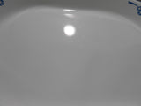 Excellent '70's CORELLE by Corning BLUE CORNFLOWER SERVING PLATTER Chop Plate