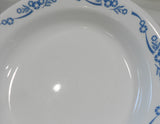 ❤️ 1 CORELLE Corning CORNFLOWER BLUE 15-oz Flat Rim SOUP PLATE Pasta Stew Bowl