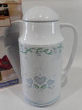 NEW Corelle COUNTRY COTTAGE 1-Qt Thermal SERVING CARAFE Hot Cold Coffee Tea