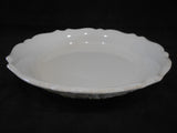 ❤️ Corningware TRADITIONS WHITE 9" PIE PLATE Embossed Fluted Deep Dish Stoneware