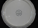 ❤️ Corningware TRADITIONS WHITE 9" PIE PLATE Embossed Fluted Deep Dish Stoneware