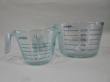 HTF New 2-pc MOOMIN x PYREX Measuring Cup Set *Moomintroll Snorkmaiden Little My