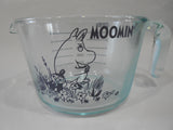 HTF New 2-pc MOOMIN x PYREX Measuring Cup Set *Moomintroll Snorkmaiden Little My