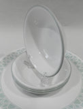 ❤️ 4 Corelle DELANO 10-oz DESSERT BOWLS Anders Sauce Dip Fruit Aqua Mist Pale Green