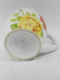 ❤️ CORELLE Boutique 13-oz EMMA JANE MUG Stoneware Cup *Roses Red Yellow Pink