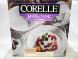 20-pc Corelle ENHANCEMENTS White DINNERWARE SET Plates Bowls 9-oz Cup & Saucers