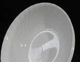 2 Corelle ENHANCEMENTS 1-Qt SERVING BOWLS Vegetable White Swirled Fluted Rim