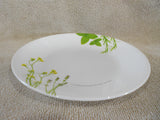 CORELLE Livingware EUROPEAN HERBS Round 6.75" BREAD PLATE Earth Garden Green