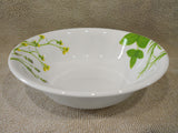1 CORELLE Livingware EUROPEAN HERBS Round 18-oz SOUP CEREAL BOWL Garden Green