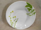 CORELLE Livingware EUROPEAN HERBS Round 20-oz PASTA SOUP BOWL 8.5" Garden Green